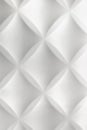 White Abstract 3D Modern Home Interior Polystyrene Tile Wall Background Royalty Free Stock Photo