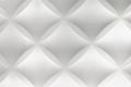 White Abstract 3D Modern Home Interior Polystyrene Tile Wall Background Royalty Free Stock Photo