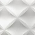 White Abstract 3D Modern Home Interior Polystyrene Tile Wall Background Royalty Free Stock Photo