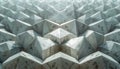 White Abstract Geometric Pyramid Pattern Full Frame Background Royalty Free Stock Photo