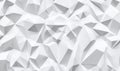 Abstract White Polygonal Surface Background Royalty Free Stock Photo