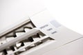 White air-conditioner Royalty Free Stock Photo