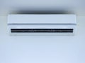 White Air conditioner on wall background Royalty Free Stock Photo