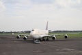 Airplane of Saudia Airlines on airport