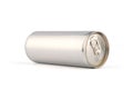 White aluminum can