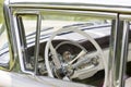 American vintage car interior Royalty Free Stock Photo