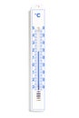 White analog thermometer