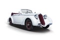 White antique Alfa Romeo 8C Lungo Spider