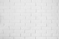 White apparent brick wall