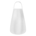 White apron icon, realistic style