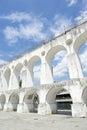 White Arches at Arcos da Lapa Rio de Janeiro Brazil