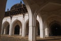 White arches of the mosque