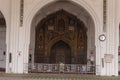 White arches of the mosque