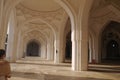 White arches of the mosque