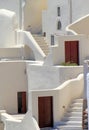 White architecture, Oia, Santorini, Greece Royalty Free Stock Photo