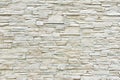 White Artificial Stone Wall