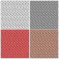 white ash red and brown brick background vector