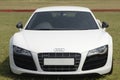 White Audi Quattro Royalty Free Stock Photo