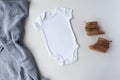 White Baby Bodysuit