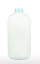 White Baby talcum powder container isolated Royalty Free Stock Photo