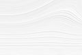 White background 3 d with elements of waves in a fantastic abstract design, the texture of the lines in a modern style for wallpap Royalty Free Stock Photo