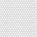On a white background geometric figures in the form of honeycombs.Texture or background
