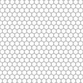 On a white background geometric figures in the form of honeycombs.Texture or background