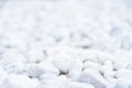 White background gravel stones blur effect Royalty Free Stock Photo