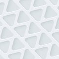 White background with perforated abstract pattern