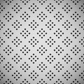 White Background with Perforated Pattern Royalty Free Stock Photo