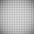 White Background with Perforated Pattern Royalty Free Stock Photo