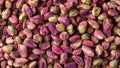 White-background pistachio nuts with a clipping path Royalty Free Stock Photo