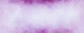 White background with purple and pink old grunge textured borders that are slightly blurred with a soft faint vintage marbled text Royalty Free Stock Photo