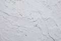 White background, texture, gypsum plaster Royalty Free Stock Photo