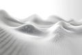 A white background with a wave pattern Royalty Free Stock Photo
