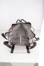 White backpack, Women`s Canvas Fashion Personality Backpack