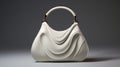 Glamour Curve Handbag: Sculpted Precisionist Lines With Whiplash Curves