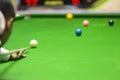 White ball snooker