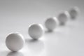 White Balls Royalty Free Stock Photo