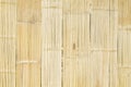 White bamboo fence texture background. Royalty Free Stock Photo