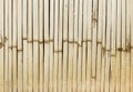 White bamboo fence texture background. Royalty Free Stock Photo