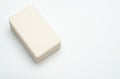 A bar of soap on the white isolated background Royalty Free Stock Photo