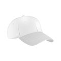 White baseball cap template on white backdround Royalty Free Stock Photo