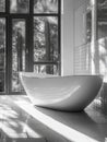 White Bath Tub Bathroom Royalty Free Stock Photo