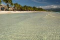 White Beach. Boracay Island. Malay. Aklan. Western Visayas. Philippines Royalty Free Stock Photo