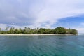 A white beach in Cabilao Island, Loon, Bohol. Royalty Free Stock Photo