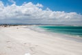 White beach sand at Arniston Royalty Free Stock Photo