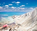 White beach. Scala dei Turchi on Sicily