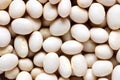 White bean butter bean lima pile vegetable texture background macro closeup. Concept of healthy eating protein diet and