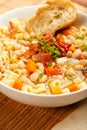 White Bean and Pasta Soup